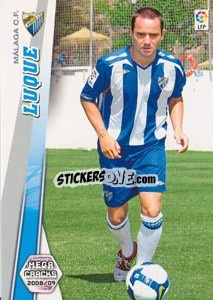 Sticker Luque - Liga BBVA 2008-2009. Megacracks
 - Panini