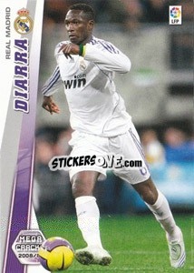 Sticker Mahamadou Diarra - Liga BBVA 2008-2009. Megacracks
 - Panini