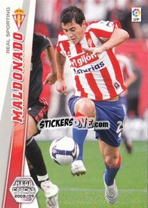 Sticker Maldonado - Liga BBVA 2008-2009. Megacracks
 n. 463 - Panini