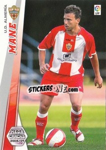 Cromo Mane - Liga BBVA 2008-2009. Megacracks
 - Panini