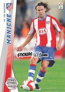 Sticker Maniche - Liga BBVA 2008-2009. Megacracks
 n. 49bis - Panini