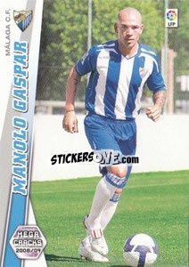 Cromo Manolo Gaspar - Liga BBVA 2008-2009. Megacracks
 - Panini