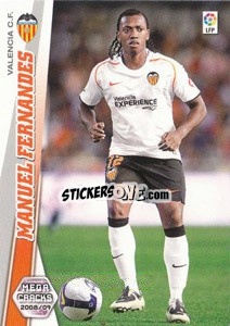 Sticker Manuel Fernandes - Liga BBVA 2008-2009. Megacracks
 n. 481 - Panini