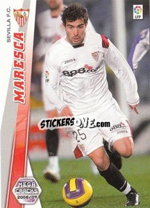 Sticker Maresca - Liga BBVA 2008-2009. Megacracks
 - Panini
