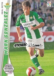 Sticker Mark Gonzalez - Liga BBVA 2008-2009. Megacracks
 - Panini