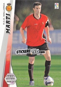 Sticker Marti - Liga BBVA 2008-2009. Megacracks
 n. 191 - Panini