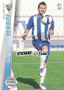 Sticker Marti - Liga BBVA 2008-2009. Megacracks
 n. 176 - Panini