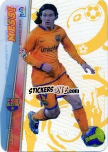 Sticker Messi - Liga BBVA 2008-2009. Megacracks
 n. 384 - Panini