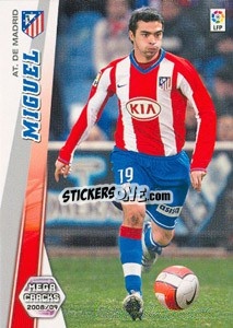 Cromo Miguel - Liga BBVA 2008-2009. Megacracks
 n. 51bis - Panini