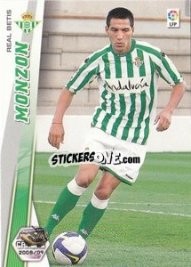 Figurina Monzon - Liga BBVA 2008-2009. Megacracks
 - Panini