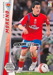 Sticker Moreno - Liga BBVA 2008-2009. Megacracks
 - Panini