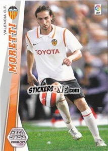 Sticker Moretti - Liga BBVA 2008-2009. Megacracks
 - Panini