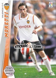 Figurina Moretti - Liga BBVA 2008-2009. Megacracks
 - Panini