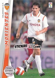 Figurina Morientes - Liga BBVA 2008-2009. Megacracks
 - Panini