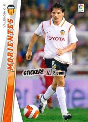 Sticker Morientes - Liga BBVA 2008-2009. Megacracks
 n. 324err - Panini