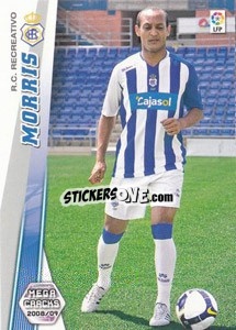 Sticker Morris - Liga BBVA 2008-2009. Megacracks
 n. 255 - Panini