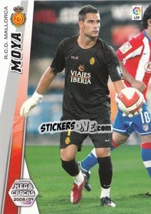 Sticker Moya - Liga BBVA 2008-2009. Megacracks
 - Panini