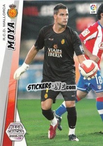 Figurina Moya - Liga BBVA 2008-2009. Megacracks
 - Panini