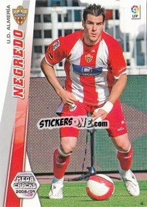 Sticker Negredo - Liga BBVA 2008-2009. Megacracks
 - Panini