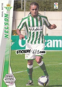 Sticker Nelson - Liga BBVA 2008-2009. Megacracks
 - Panini
