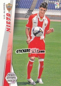 Sticker Nieto - Liga BBVA 2008-2009. Megacracks
 - Panini