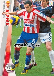 Sticker Omar - Liga BBVA 2008-2009. Megacracks
 n. 303 - Panini