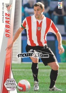 Sticker Orbaiz - Liga BBVA 2008-2009. Megacracks
 - Panini