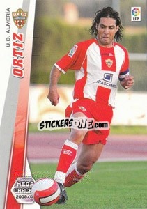 Sticker Ortiz - Liga BBVA 2008-2009. Megacracks
 - Panini