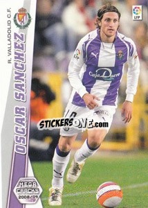 Sticker Oscar Sanchez - Liga BBVA 2008-2009. Megacracks
 - Panini