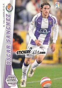 Sticker Oscar Sanchez - Liga BBVA 2008-2009. Megacracks
 n. 332 - Panini