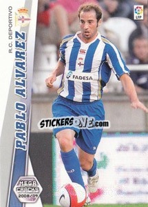 Figurina Pablo Alvarez - Liga BBVA 2008-2009. Megacracks
 - Panini