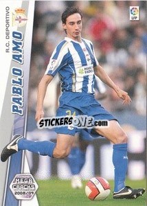 Sticker Pablo Amo - Liga BBVA 2008-2009. Megacracks
 n. 96 - Panini