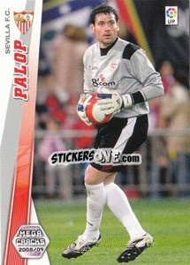 Sticker Palop - Liga BBVA 2008-2009. Megacracks
 - Panini