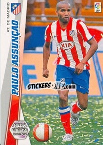 Sticker Paulo Assunçao - Liga BBVA 2008-2009. Megacracks
 n. 455 - Panini
