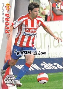 Figurina Pedro - Liga BBVA 2008-2009. Megacracks
 - Panini