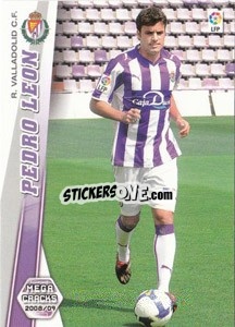 Cromo Pedro Leon - Liga BBVA 2008-2009. Megacracks
 - Panini