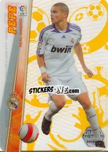 Cromo Pepe - Liga BBVA 2008-2009. Megacracks
 - Panini