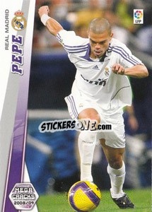 Sticker Pepe - Liga BBVA 2008-2009. Megacracks
 n. 150 - Panini