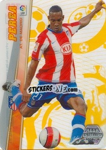 Sticker Perea - Liga BBVA 2008-2009. Megacracks
 - Panini