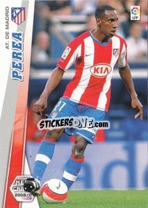 Sticker Perea - Liga BBVA 2008-2009. Megacracks
 - Panini