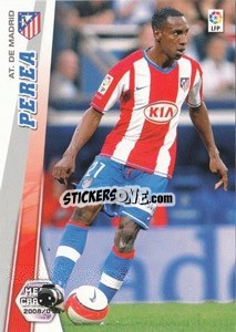 Figurina Perea - Liga BBVA 2008-2009. Megacracks
 - Panini