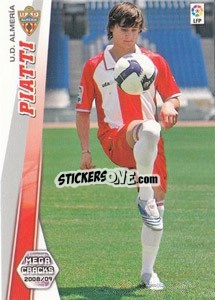 Sticker Piatti - Liga BBVA 2008-2009. Megacracks
 - Panini