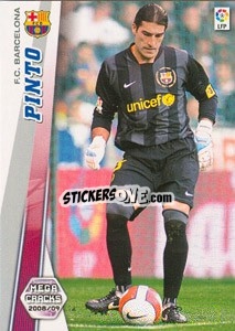 Figurina Pinto - Liga BBVA 2008-2009. Megacracks
 - Panini