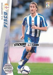 Sticker Piscu - Liga BBVA 2008-2009. Megacracks
 - Panini