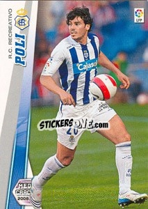 Figurina Poli - Liga BBVA 2008-2009. Megacracks
 - Panini