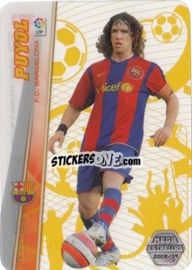 Sticker Puyol - Liga BBVA 2008-2009. Megacracks
 - Panini