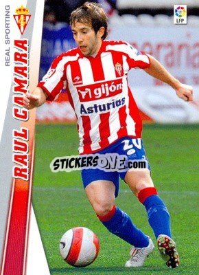 Sticker Raul Camara - Liga BBVA 2008-2009. Megacracks
 n. 295err - Panini