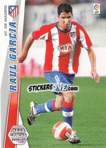 Sticker Raul Garcia - Liga BBVA 2008-2009. Megacracks
 - Panini