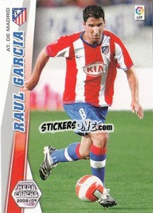Sticker Raul Garcia - Liga BBVA 2008-2009. Megacracks
 n. 47 - Panini
