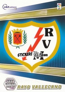 Sticker Rayo Vallecano - Liga BBVA 2008-2009. Megacracks
 - Panini